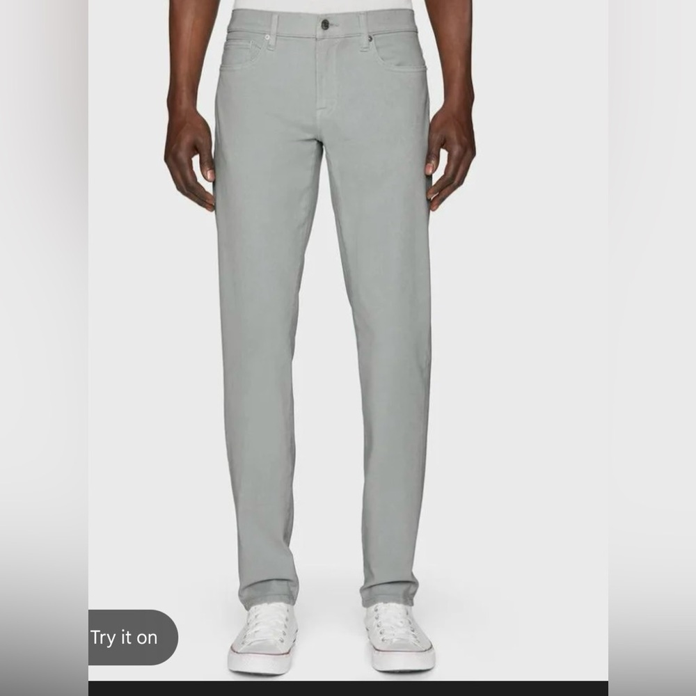 Frame Denim Men's Jeans in Light Gray